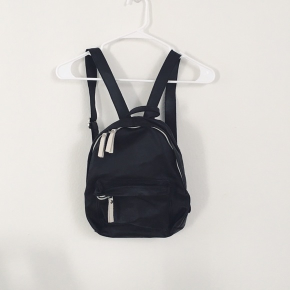 brandy melville leather backpack