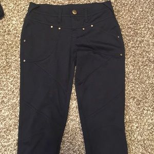 Free people black stretch jeans/pants