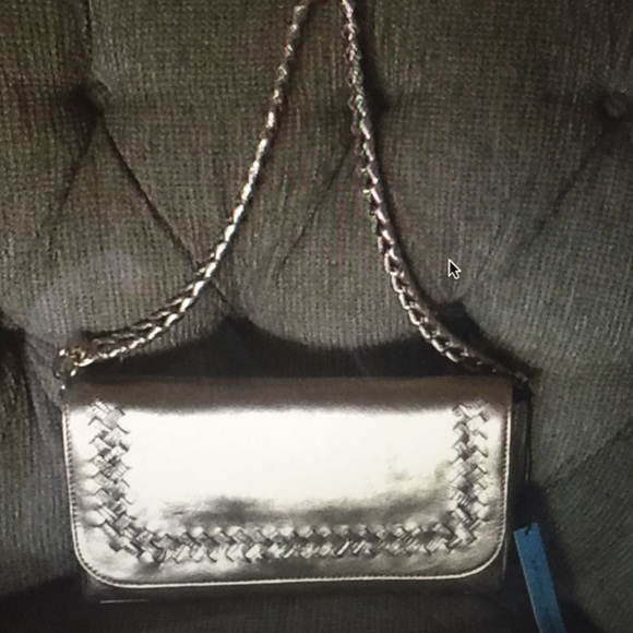 Antonio Melani metallic gold Lara bag NWT
