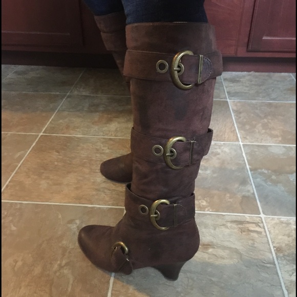 Super cute Not Rated brand heeled boots! Size 8!