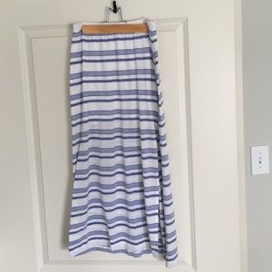 Splendid striped maxi skirt