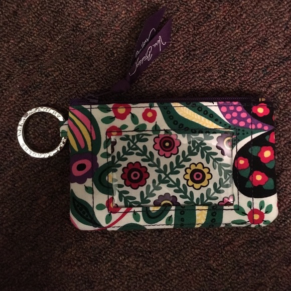 Vera Bradley wallet keychain