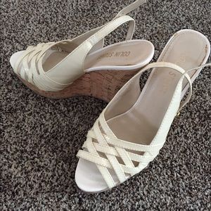 Colin Stuart 4 inch Wedge Sandals