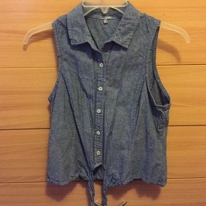 Charlotte Russe Denim Top