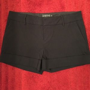 Rampage Black Rayon Shorts.