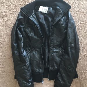 Leather jacket