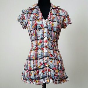 Self esteem button shirt - Size Medium