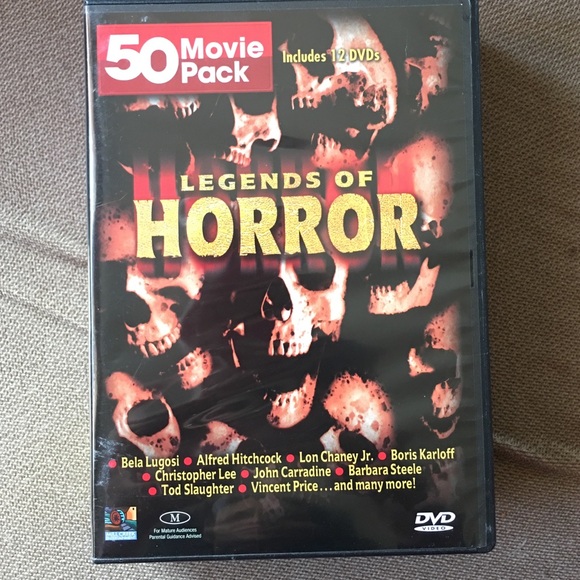 50 movie pack LEGENDS OF HORROR