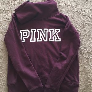Maroon PINK sweatshirt
