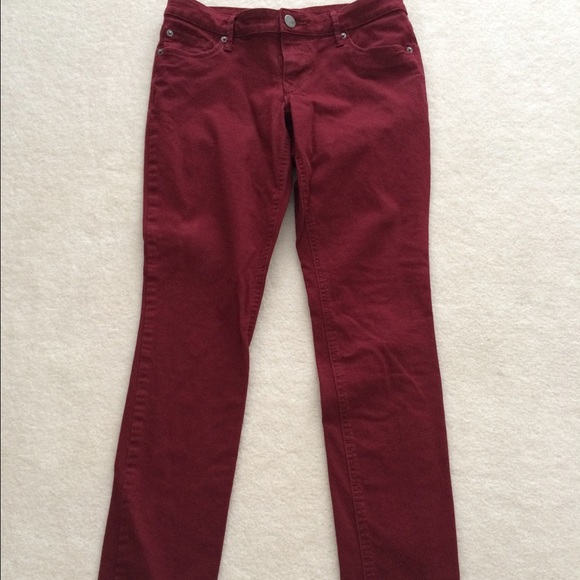 Red Express skinny jeans