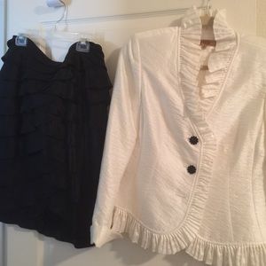 2pc skirt set. Jacket and skirt
