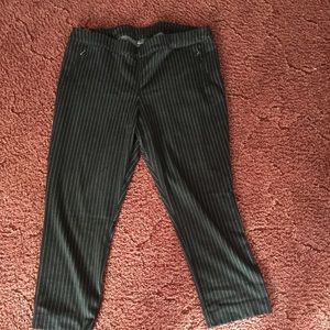 Lane Bryant pin striped pants