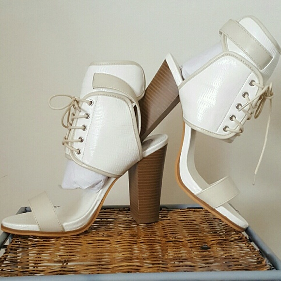 Creme Sandals
