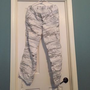 Cargo camo pants