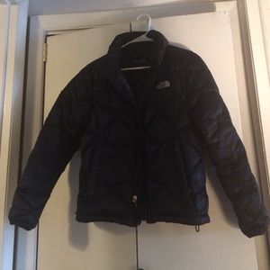 Northface black puff jacket