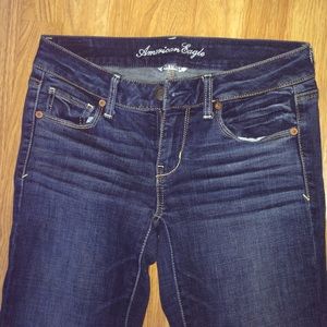 Size 4 "skinny" style American eagle jeans