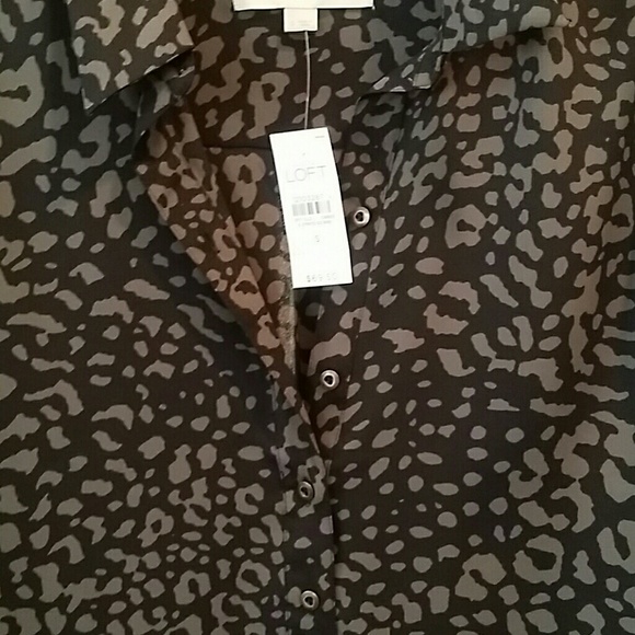 ANN TAYLOR LOFT LEOPARD DRESS - Picture 3 of 3