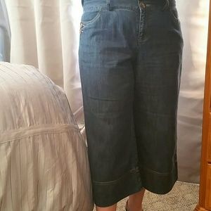 Denim gaucho Capri