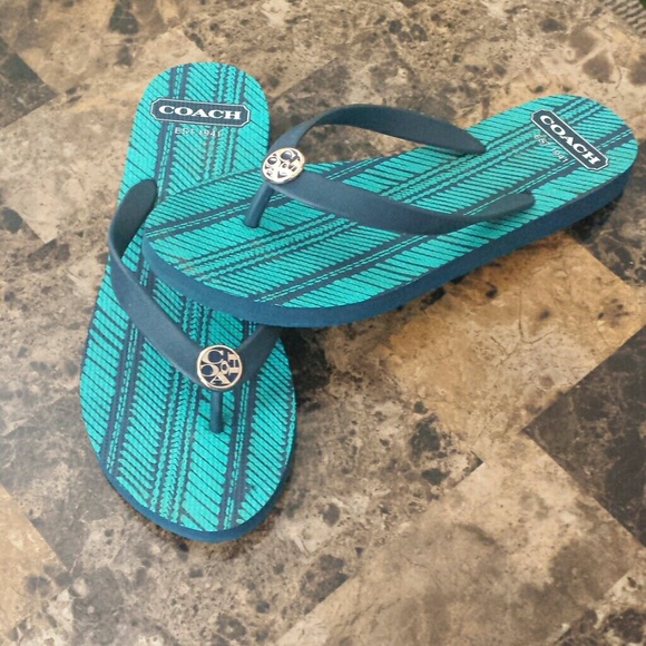 Coach Flip Flops