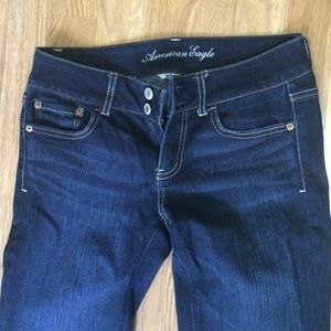 American eagle "artist jeans" dark wash