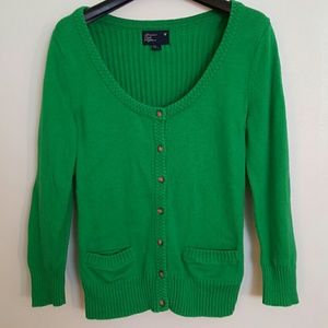 American Eagle Green Cardigan