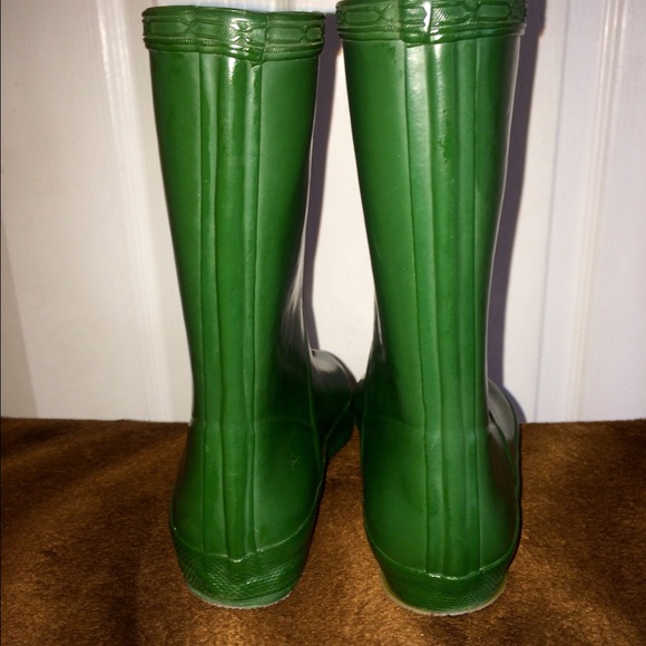 💕FIRM💕  HUNTER"GREEN"  BOOTS FOR KIDS SZ.12✨✨✨ - Picture 2 of 4