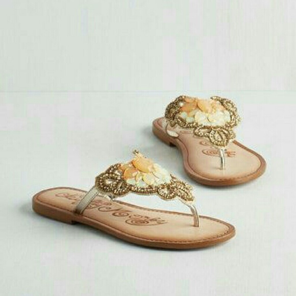 Modcloth Double Take Your Time Sandal