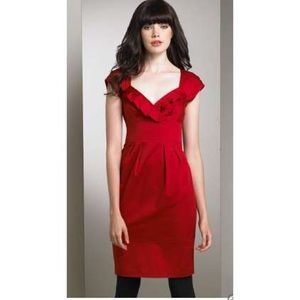 Nanette Lepore Crimson Dynasty Dress