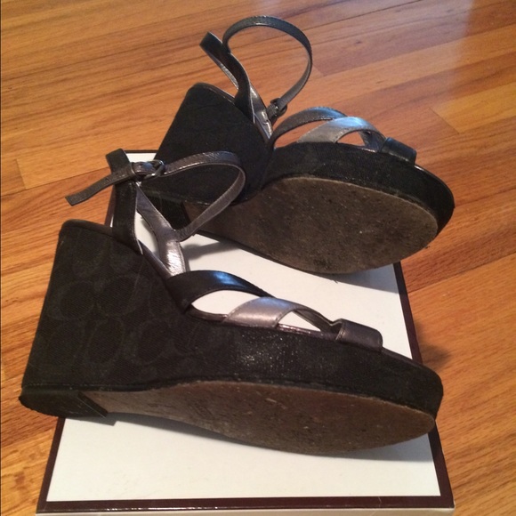 Coach wedge sandals - Picture 4 of 4