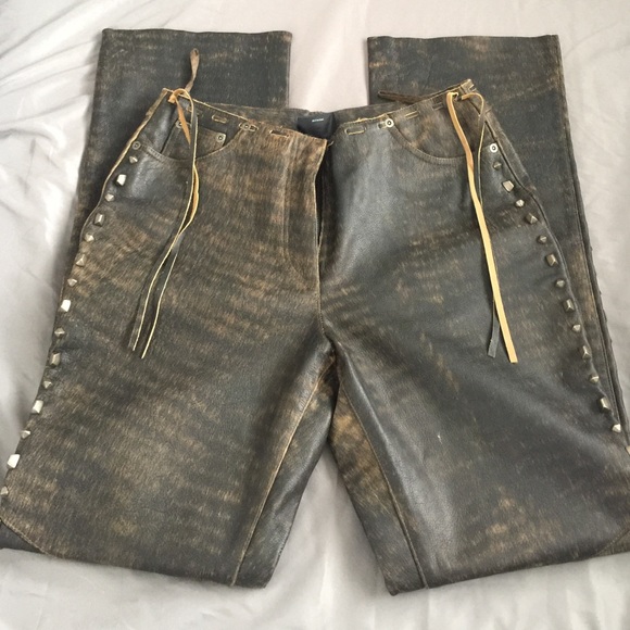 Harley Davidson leather pants