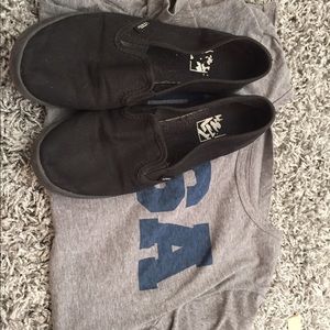 Used black Vans