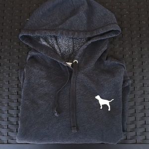 Victoria's Secret pink gray hoodie