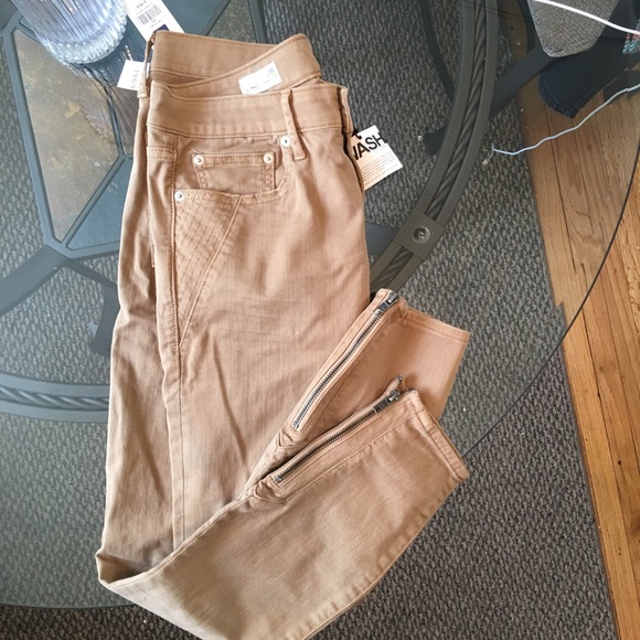 Moto Zipper Denim Jean
