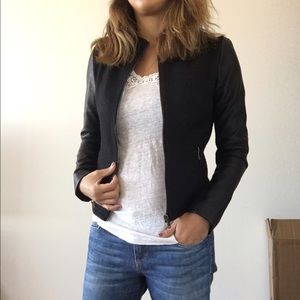 Banana Republic Leather Moto Jacket