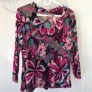 Chico's floral top