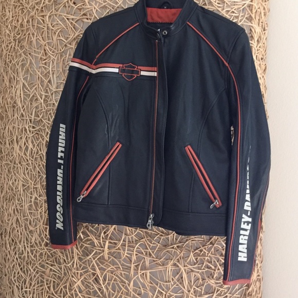 Women's leather Harley Davidson jacket