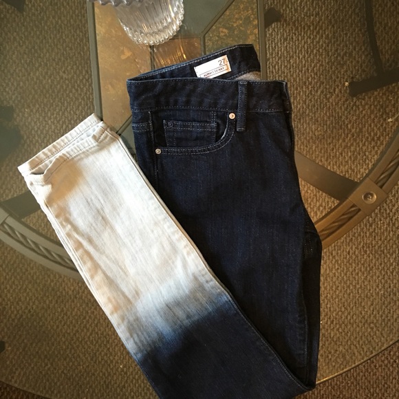 Gradient Ombré Fade Denim Jeans