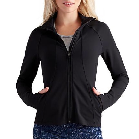 athleta black jacket
