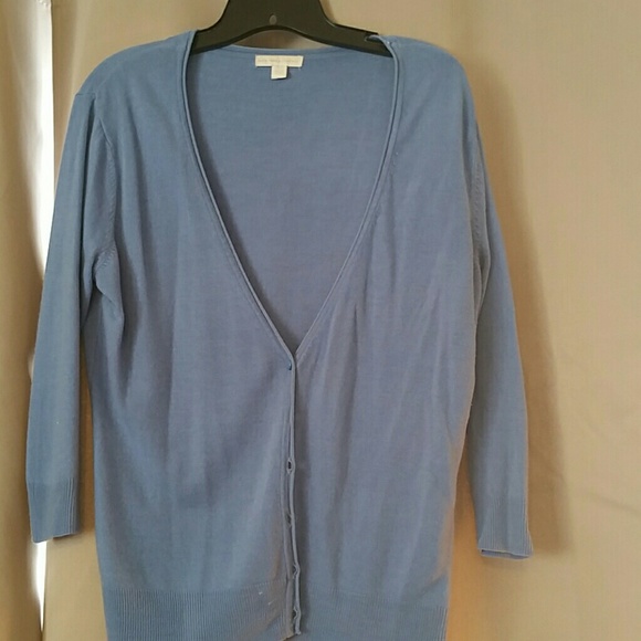 Cardigan sweater.
