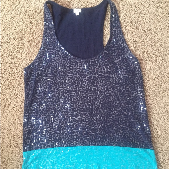 Express sequence sparkle tank