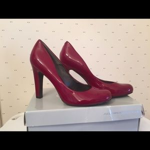 Red Patent Leather Jessica Simpson Heels