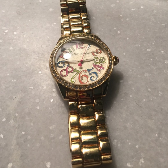 Betsey Johnson YG watch