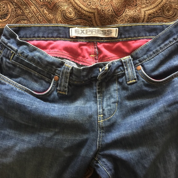 Express Jeans...skinny ...size 3/4