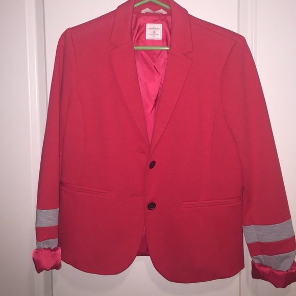 Red blazer