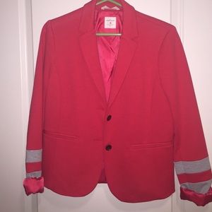 Red blazer