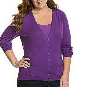 !Sale! 14/16 Lane Bryant Button Front Cardigan