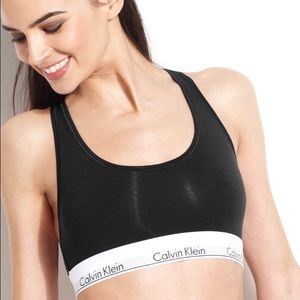 Calvin Klein super soft racerback Bralette