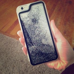 iPhone 6 glitter case