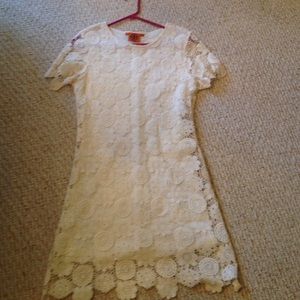 Tory burch size small lace cotton dress