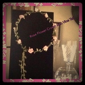 Flower Crown with Tassel